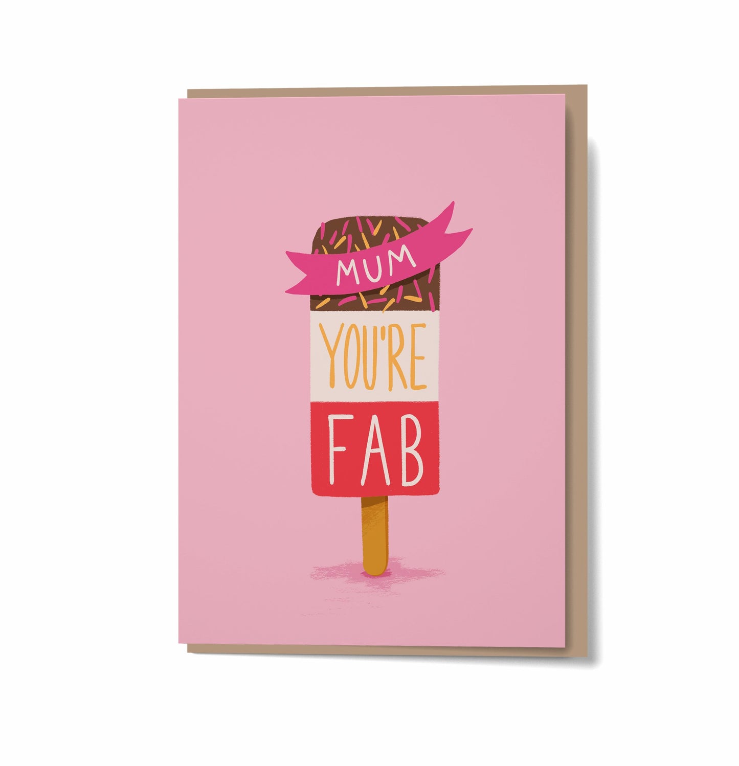 Mum you're fab - Pink