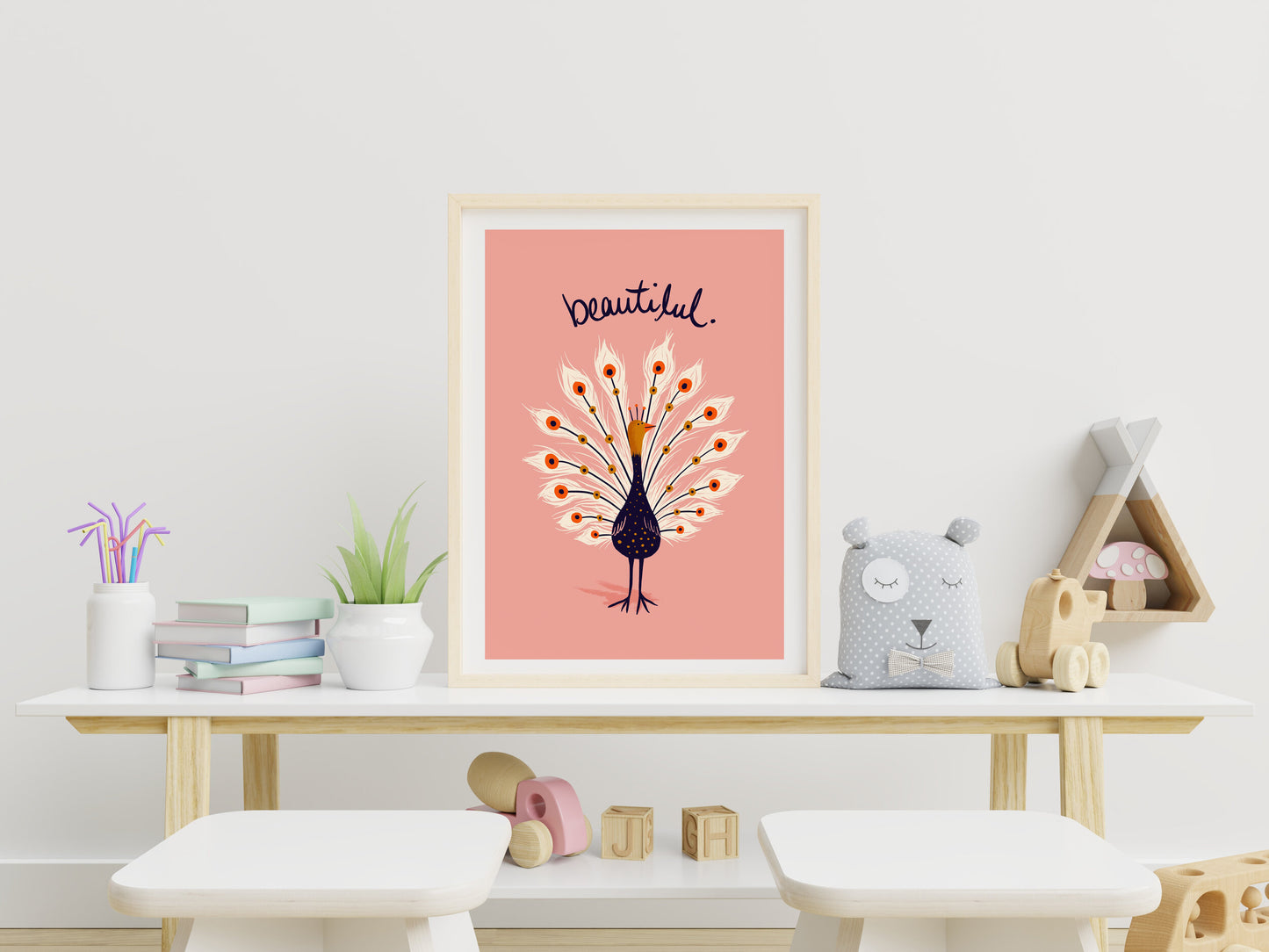 Beautiful Peacock Print