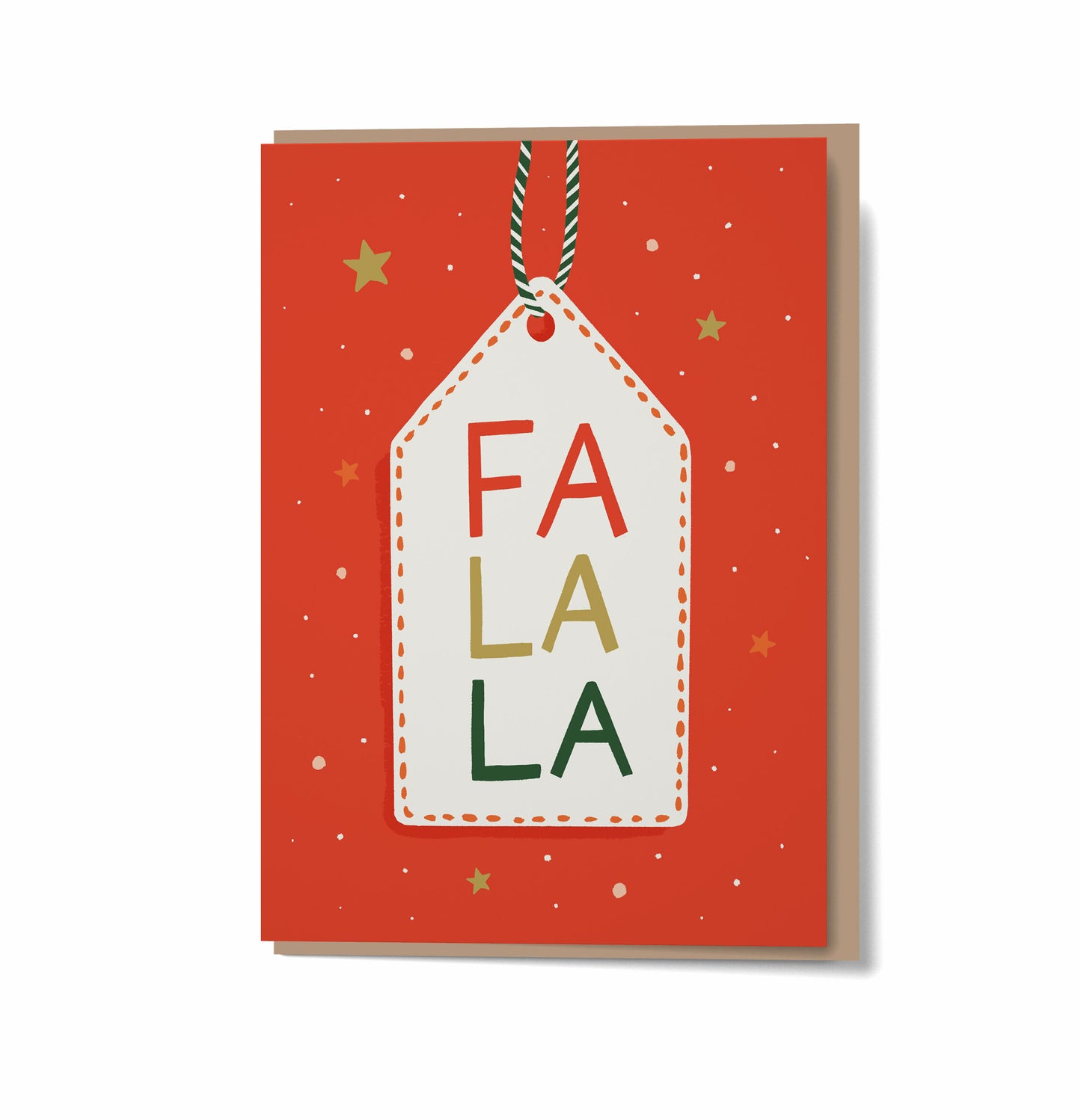 Fa La La Gift Tag