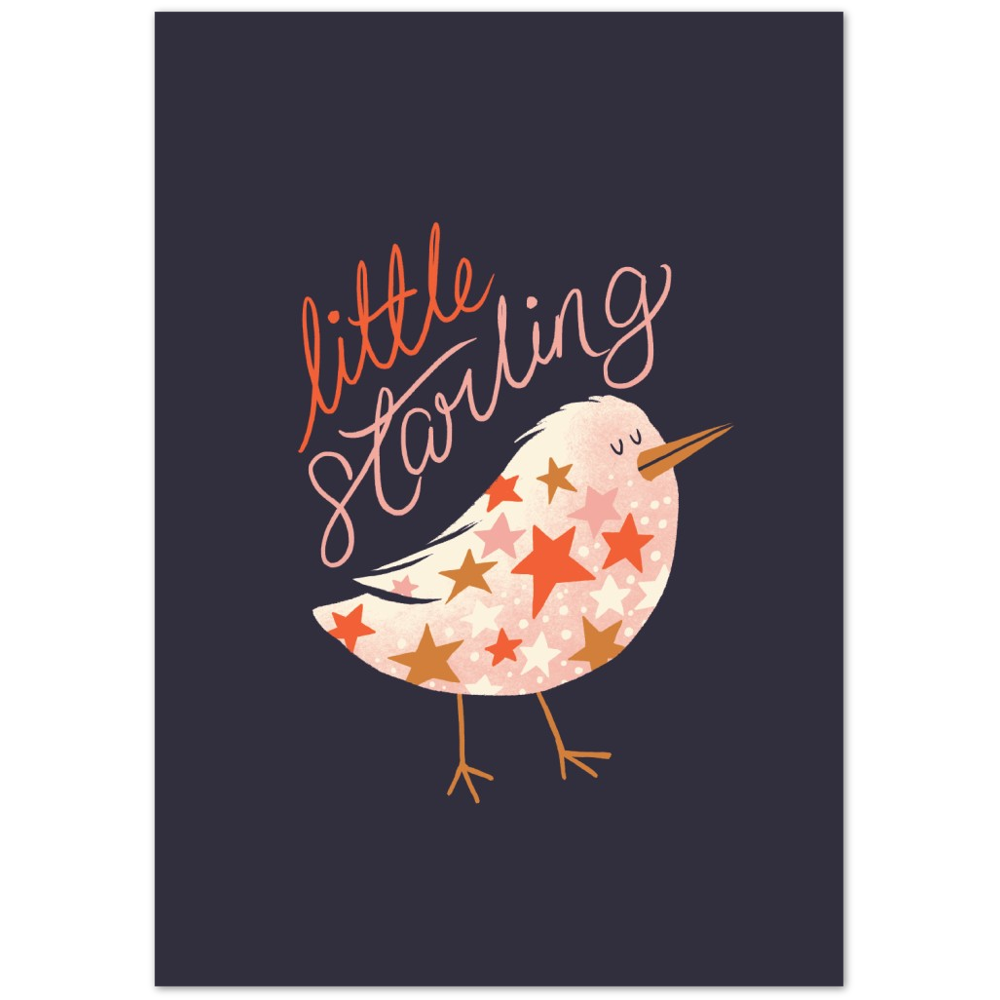 Little Starling Print
